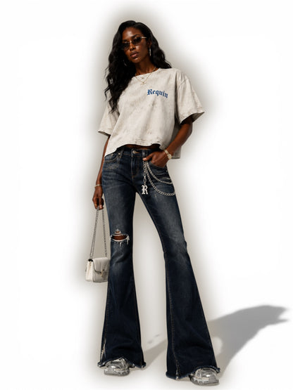 Requin Fossil Tee (Blue)