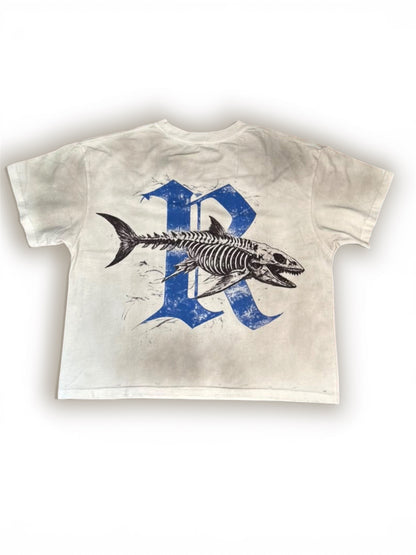 Requin Fossil Tee (Blue)