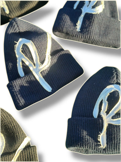 Midnight Navy Blue Beanie